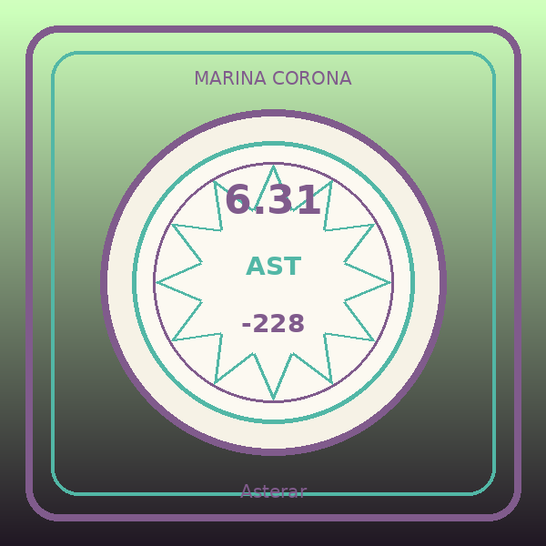 Marina Corona de Asterar