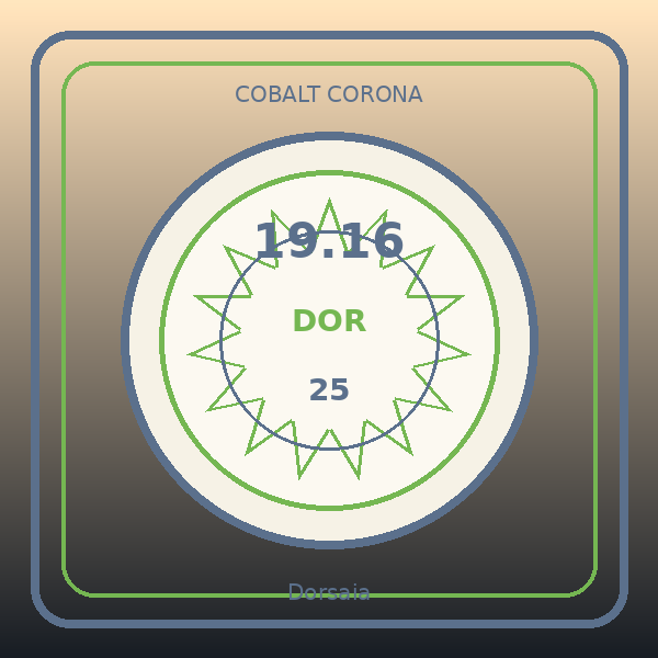 Cobalt Corona de Dorsaia