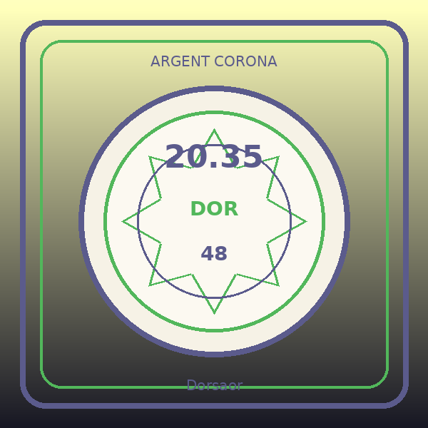 Argent Corona de Dorsaor