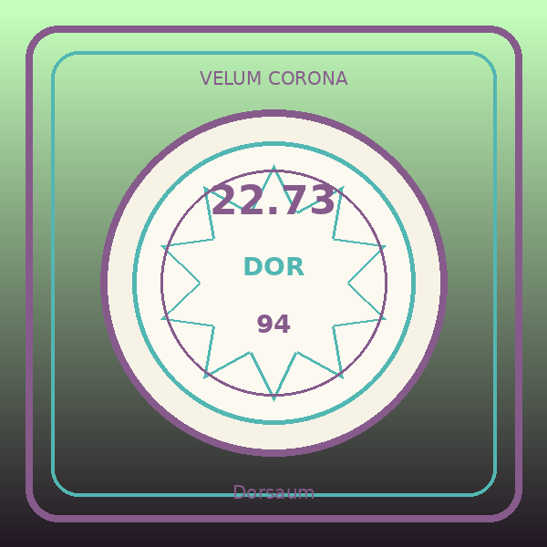Velum Corona de Dorsaum