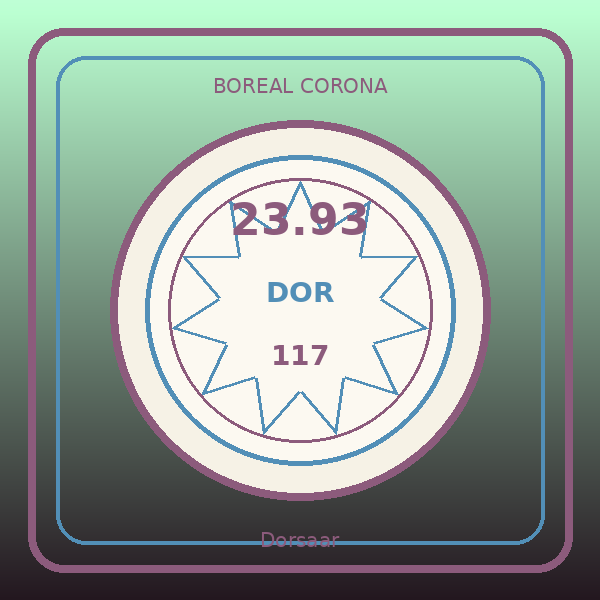 Boreal Corona de Dorsaar