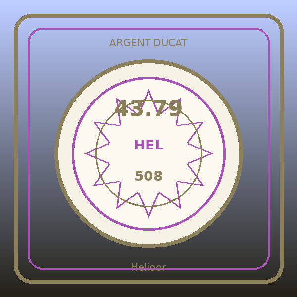 Argent Ducat de Helioor