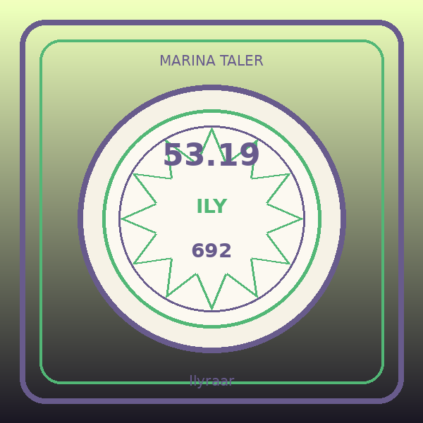 Marina Taler de Ilyraar