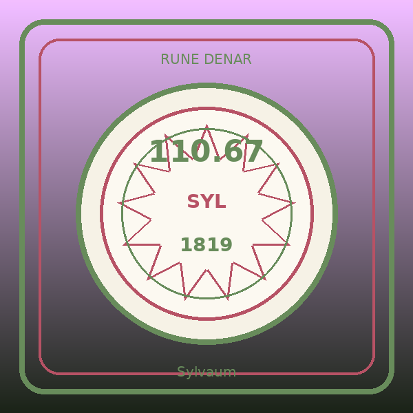 Rune Denar de Sylvaum