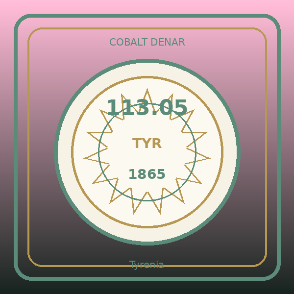 Cobalt Denar de Tyrenia